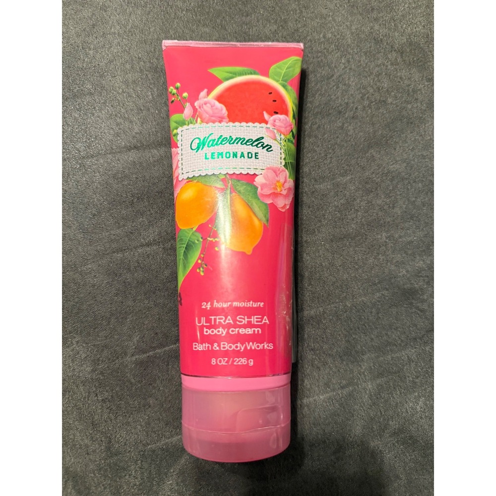 Bath & Body Works‎ Watermelon Lemonade Ultra Shea Body Cream Signature 30% full